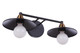 Isaac Two Light Vanity (12519FBSB2)