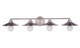 Isaac Four Light Vanity (12537BNK4)