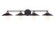 Isaac Four Light Vanity (12537FBSB4)