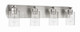 Craftmade - 17631BNK4 - Four Light Vanity - Hendrix - Brushed Polished Nickel