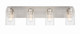 Hendrix Four Light Vanity (17631BNK4)