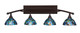 Toltec Lighting - 174-BRZ-9955 - Four Light Bath Bar - Bow - Bronze