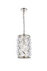 Elegant Lighting - 1204D8PN/RC - One Light Pendant - Madison - Polished Nickel