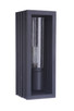 Craftmade - ZA2810-TB - One Light Outdoor Wall Lantern - Carmel - Textured Black