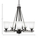 Uptowne Five Light Chandelier (325-DG-460)