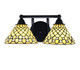 Toltec Lighting - 3422-MB-9415 - Two Light Bath Bar - Paramount - Matte Black