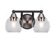 Toltec Lighting - 3422-MBBN-4100 - Two Light Bath Bar - Paramount - Matte Black & Brushed Nickel