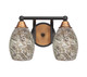Toltec Lighting - 3422-MBBR-5054 - Two Light Bath Bar - Paramount - Matte Black & Brass