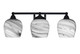Toltec Lighting - 3423-MB-4819 - Three Light Bath Bar - Paramount - Matte Black