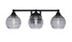 Toltec Lighting - 3423-MB-5112 - Three Light Bath Bar - Paramount - Matte Black