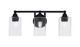 Toltec Lighting - 3423-MB-530 - Three Light Bath Bar - Paramount - Matte Black