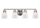 Toltec Lighting - 3424-BN-461 - Four Light Bath Bar - Paramount - Brushed Nickel