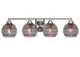 Toltec Lighting - 3424-BN-5112 - Four Light Bath Bar - Paramount - Brushed Nickel