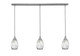 Toltec Lighting - 36-BN-4165 - Three Light Linear Pendalier - Any - Brushed Nickel
