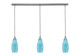 Toltec Lighting - 36-BN-5065 - Three Light Linear Pendalier - Any - Brushed Nickel