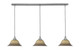 Toltec Lighting - 36-BN-603 - Three Light Linear Pendalier - Any - Brushed Nickel
