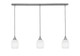 Toltec Lighting - 36-BN-615 - Three Light Linear Pendalier - Any - Brushed Nickel