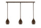 Toltec Lighting - 36-BRZ-426 - Three Light Mini Pendant - Any - Bronze