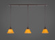 Toltec Lighting - 36-BRZ-454 - Three Light Mini Pendant - Any - Bronze