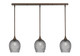 Toltec Lighting - 36-BRZ-4902 - Three Light Linear Pendalier - Stem - Bronze