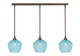 Toltec Lighting - 36-BRZ-4925 - Three Light Linear Pendalier - Stem - Bronze