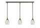 Toltec Lighting - 36-BRZ-5054 - Three Light Mini Pendant - Any - Bronze