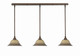 Toltec Lighting - 36-BRZ-603 - Three Light Mini Pendant - Any - Bronze