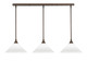 Toltec Lighting - 36-BRZ-701 - Three Light Mini Pendant - Any - Bronze