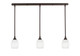 Toltec Lighting - 36-DG-615 - Three Light Mini Pendant - Any - Dark Granite