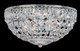 Schonbek - 1560-40O - Four Light Flush Mount - Petit Crystal - Polished Silver