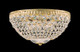 Schonbek - 1562-40O - Five Light Flush Mount - Petit Crystal - Polished Silver