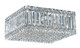 Schonbek - 2124O - Four Light Flush Mount - Quantum - Polished Stainless Steel