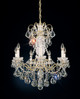Schonbek - 3656-23R - Seven Light Chandelier - New Orleans - Etruscan Gold