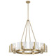 Golden - 3164-10 BCB-HWG - Ten Light Chandelier - Aenon - Brushed Champagne Brass