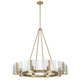 Aenon Ten Light Chandelier (3164-10 BCB-HWG)