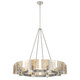 Aenon Ten Light Chandelier (3164-10 PW-AWG)