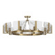Aenon Ten Light Semi-Flush Mount (3164-10SF BCB-HWG)