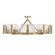 Aenon Ten Light Semi-Flush Mount (3164-10SF BCB-HWG)