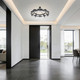 Aenon Ten Light Semi-Flush Mount (3164-10SF BLK-SWG)