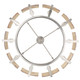 Aenon Ten Light Semi-Flush Mount (3164-10SF PW-AWG)