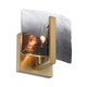 Golden - 3164-1W BCB-SWG - One Light Wall Sconce - Aenon - Brushed Champagne Brass