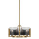 Aenon Three Light Chandelier (3164-3 BCB-SWG)