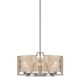 Aenon Three Light Chandelier (3164-3 PW-AWG)