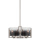 Aenon Three Light Chandelier (3164-3 PW-SWG)