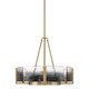 Aenon Four Light Chandelier (3164-4 BCB-SWG)