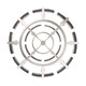 Aenon 12 Light Chandelier (3164-4-8 PW-SWG)