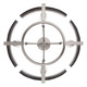 Aenon Four Light Semi-Flush Mount (3164-4SF PW-SWG)
