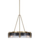 Aenon Six Light Chandelier (3164-6 BCB-SWG)