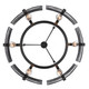 Aenon Six Light Chandelier (3164-6 BLK-SWG)
