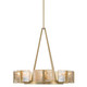 Aenon Eight Light Chandelier (3164-8 BCB-AWG)